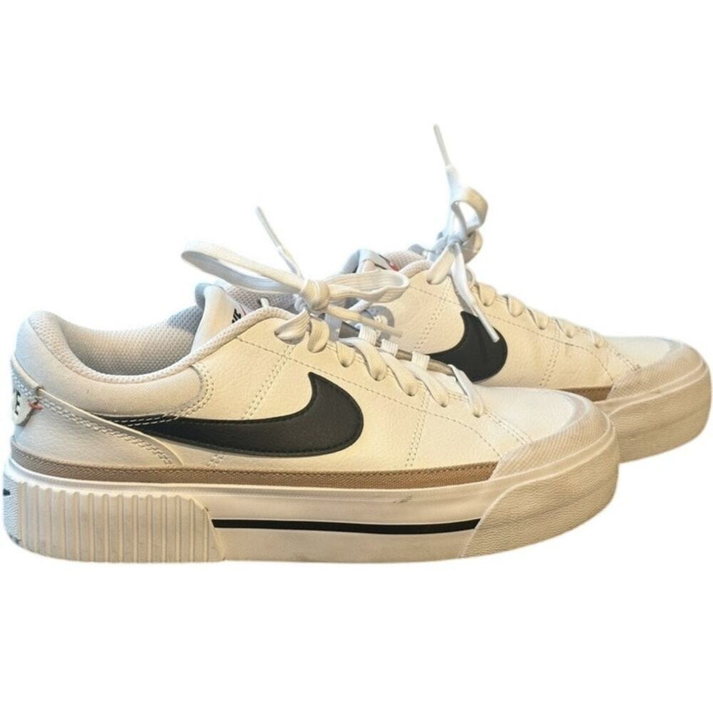 Nike - Court Legacy Lift Sneakers - Size 7.5W - Picture 8 of 9